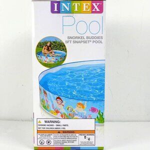 INTEX Snorkel Buddies 5ft Snapset Pool Wading With Repair Patch